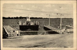 The Ferry Near Picton, Ontario Postcard