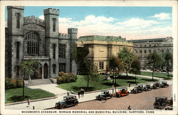 Wadsworth Atheneum, Morgan Memorial and Municipal Building Hartford Connecticut