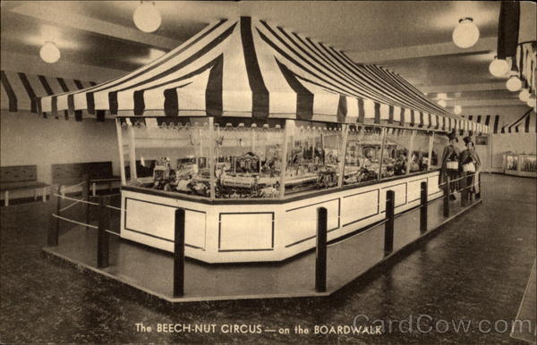 The Beech-nut Circus - on the Boardwalk Atlantic City New Jersey