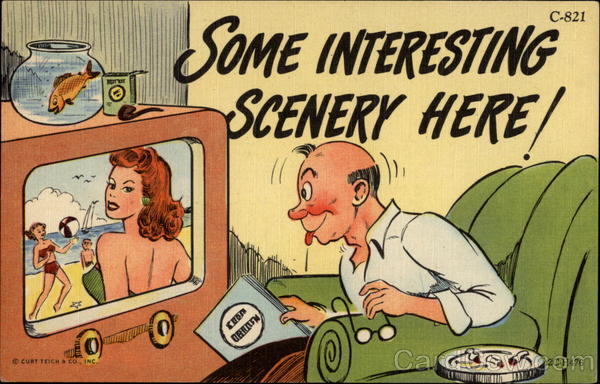 Some interesting scenery here! Comic, Funny