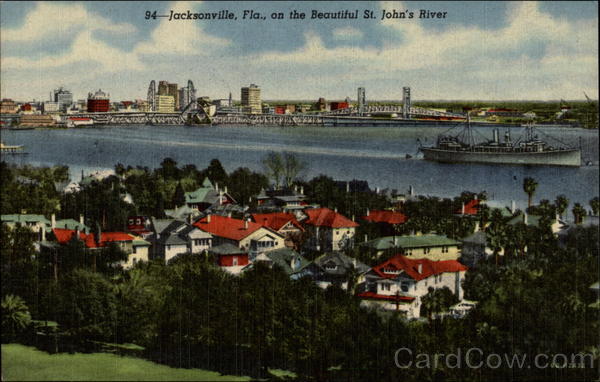 On the Beautiful St. John's River Jacksonville Florida