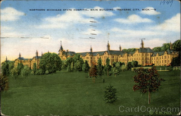 Northern Michigan State Hospital, Main Building Traverse City