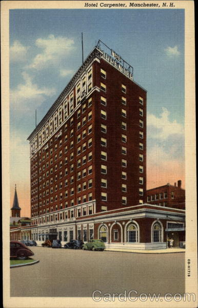 Hotel Carpenter Manchester New Hampshire