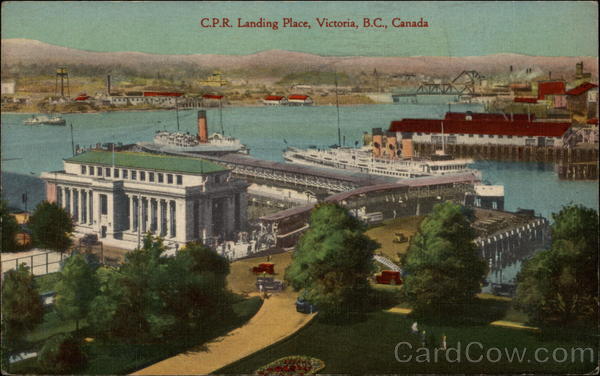 Canadian Pacific Railway Landing Place Victoria BC Canada