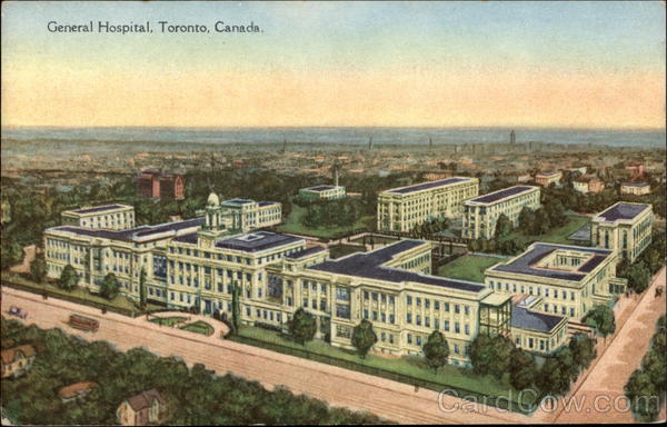General Hospital Toronto Canada Ontario