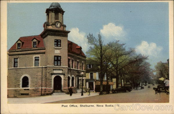 Post Office Shelburne NS Canada Nova Scotia