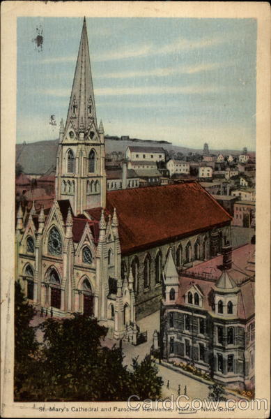 St. Mary's Cathedral and Parochial Residence Halifax NS Canada