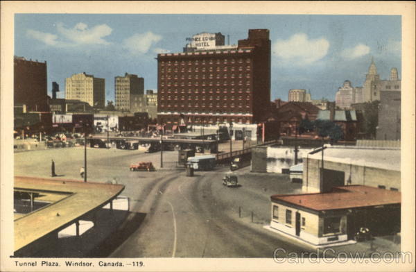 Tunnel Plaza Windsor ON Canada Ontario