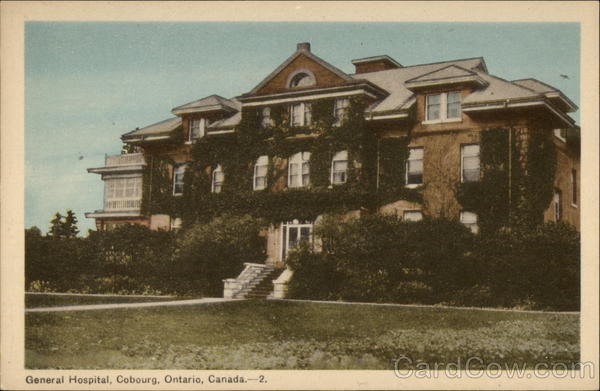 General Hospital, Cobourg Ontario Canada Misc. Canada