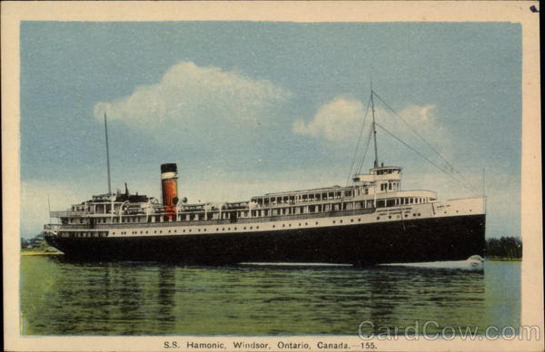 S. S. Hamonic Windsor Canada Ontario
