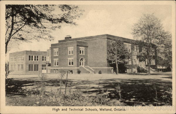 High and Technical Schools Welland ON Canada Ontario