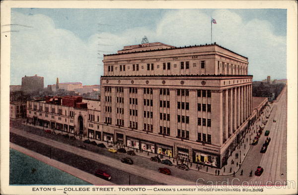 Eaton's-College Street Toronto Canada Ontario
