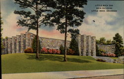 Little Rock Zoo Main Building Arkansas Postcard Postcard
