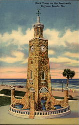 Clock Tower on the Boardwalk Postcard
