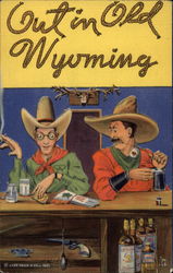 Out in old Wyoming Postcard