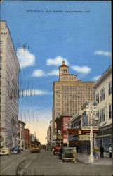 Broadway Postcard
