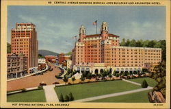 Central Avenue showing Medical Arts Building and Arlington Hotel Central Avenue showing Medical Arts Building and Arlington Hotel