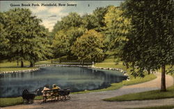 Green Brook Park Plainfield, NJ Postcard Postcard