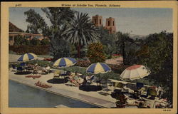Winter at Jokake Inn Postcard