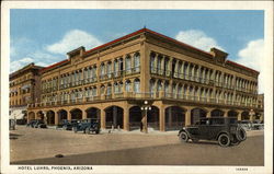 Hotel Luhrs Phoenix, AZ Postcard Postcard