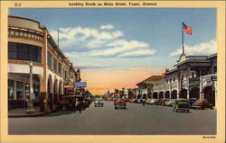 Main Street, looking south Postcard