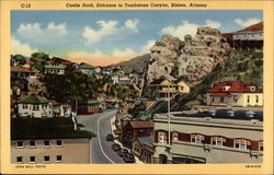 Castle Rock, Entrance to Tombstone Canyon Bisbee, AZ Postcard Postcard