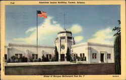American Legion Building Tucson, AZ Postcard Postcard