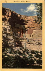 Montezuma Castle Scenic, AZ Postcard Postcard