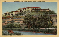 Residence of P.K. Wrigley, Biltmore Estates Phoenix, AZ Postcard Postcard