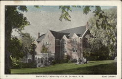 Smith Hall, University of New Hampshire Durham, NH Postcard Postcard