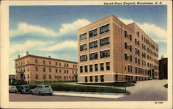 Sacred Heart Hospital Manchester, NH Postcard Postcard