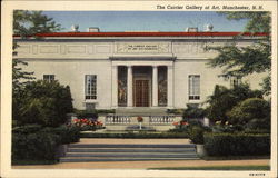 The Currier Gallery of Art Postcard