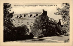 The Commons, University of New Hampshire Durham, NH Postcard Postcard