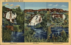 Thousand Springs, Idaho Hagerman, ID Postcard Postcard