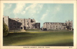 McMaster University Hamilton, ON Canada Ontario Postcard Postcard