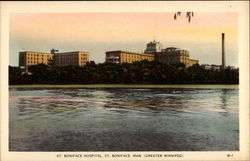 St. Boniface Hospital, St. Boniface, Man Postcard