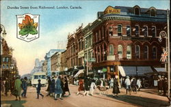 Dundas Street from Richmond Postcard