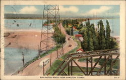 Burlington Beach-Near Hamilton, Canada Misc. Canada Postcard Postcard