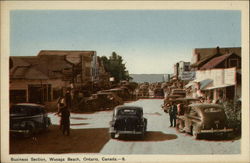 Business Section Postcard