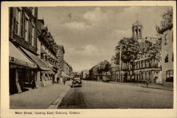 Main Street looking East Cobourg, ON Canada Ontario Postcard Postcard