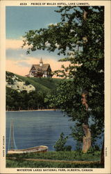 Prince of Wales Hotel Alberta Canada Postcard Postcard