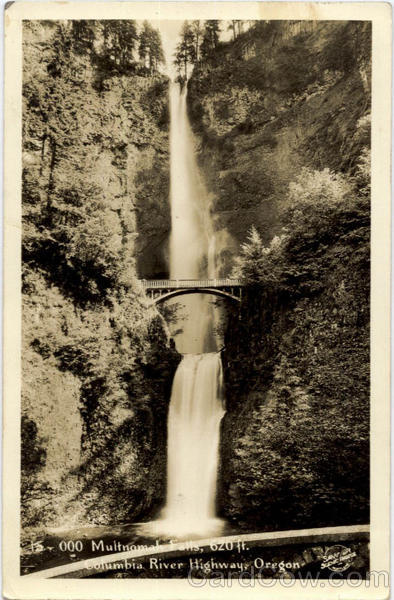 Multnomah Falls Columbia River Highway Oregon