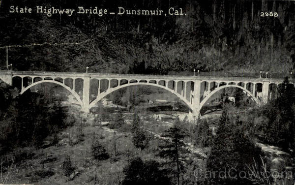 State Highway Bridge Dunsmuir California