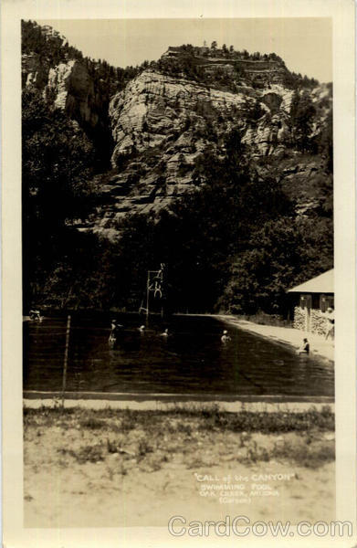 Call of the Canyon Swimming Pool Oak Creek Arizona