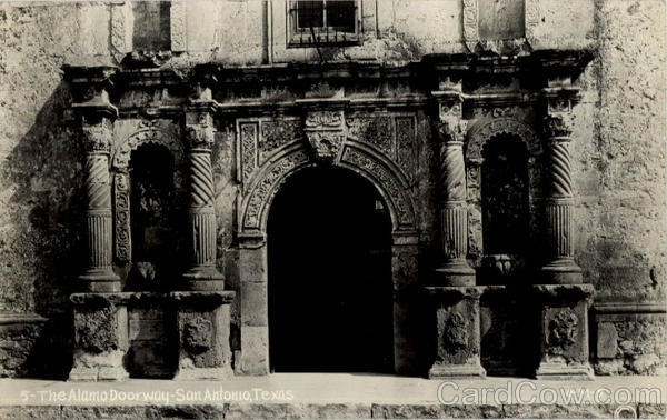 The Alamo Doorway San Antonio Texas