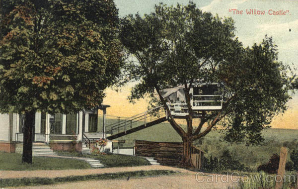 The Willow Castle Treehouse Orange Massachusetts