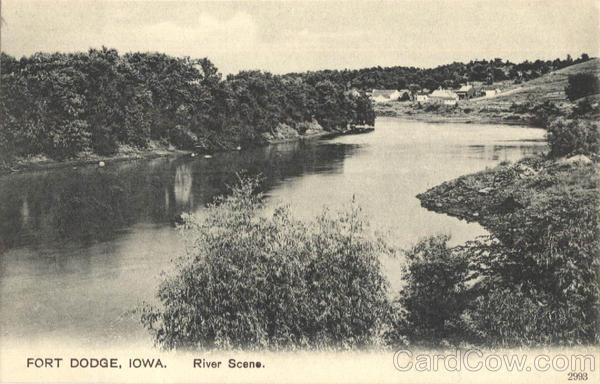 River Scene Fort Dodge Iowa