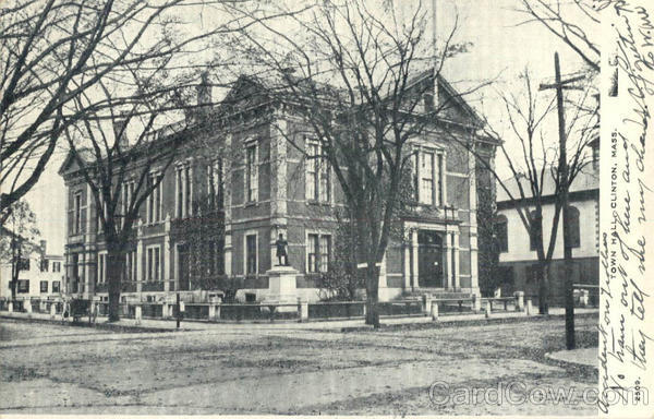 Town Hall Clinton Massachusetts