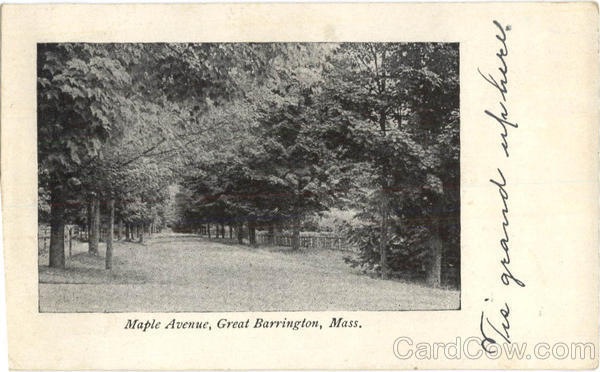 Maple Avenue Great Barrington Massachusetts