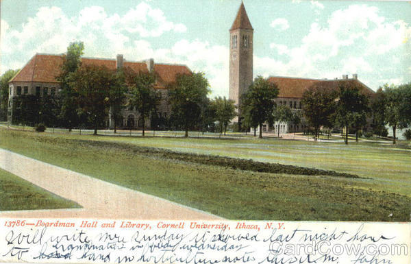 Boardman Hall and Library, Cornell University Ithaca New York